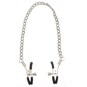 Screw Nipple Clamps with Chain